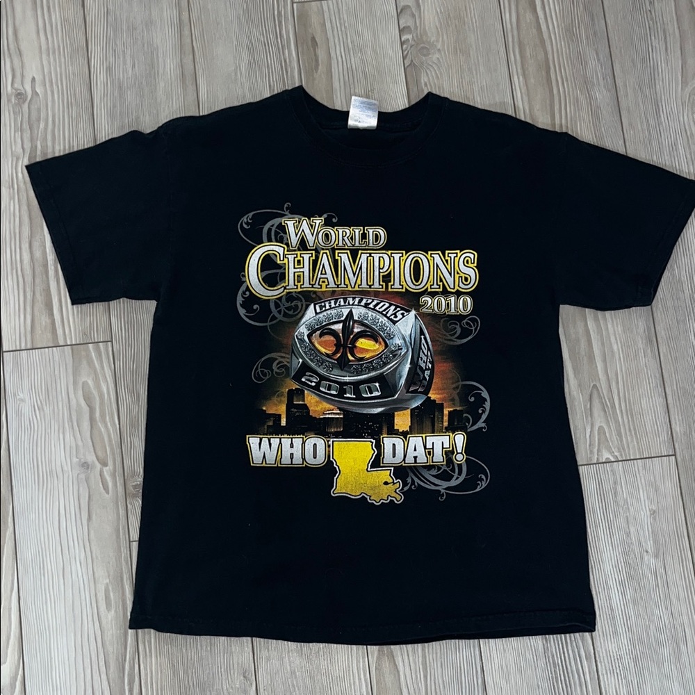 New Orleans Saints World Champions 2010 T-Shirt
